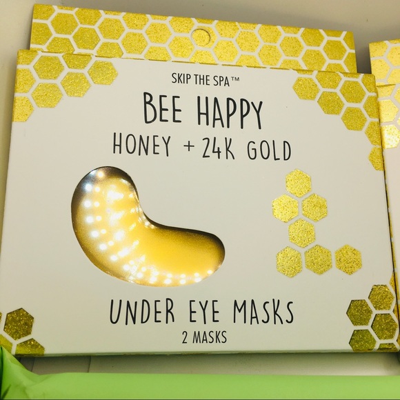 Eye mask lip mask 24K GOLD & HONEY!! - Picture 2 of 11